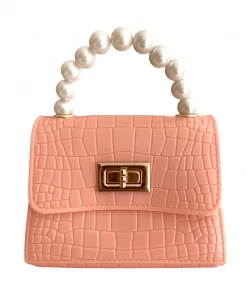 Lola + The Boys Mini Croc Coco Purse New Arrivals