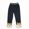 Best deal ✨ Lola + The Boys 👧 Girls Cozy Corgi Grey Joggers 🌟 2 Lola + The Boys Girls Cozy Corgi Grey Joggers