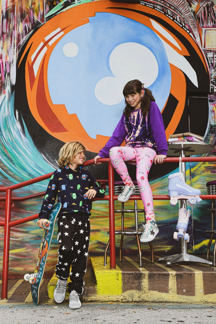 Deals โ๏ธ Lola + The Boys Star Striped Joggers ๐ฅ 3 Lola + The Boys Star Striped Joggers