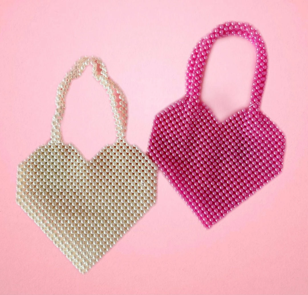 Best Pirce ๐ Lola + The Boys Pearl Love Purse New Arrivals ๐ฏ 3 Lola + The Boys Pearl Love Purse New Arrivals