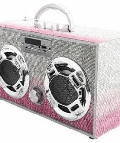 Lola + The Boys Pink Bling Ombré Boom Box New Arrivals