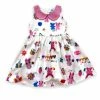 Lola + The Boys Rainbow Bunny Doodle Dress New Arrivals
