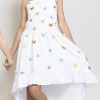 Lola + The Boys Rainbow Butterfly High Low Dress New Arrivals