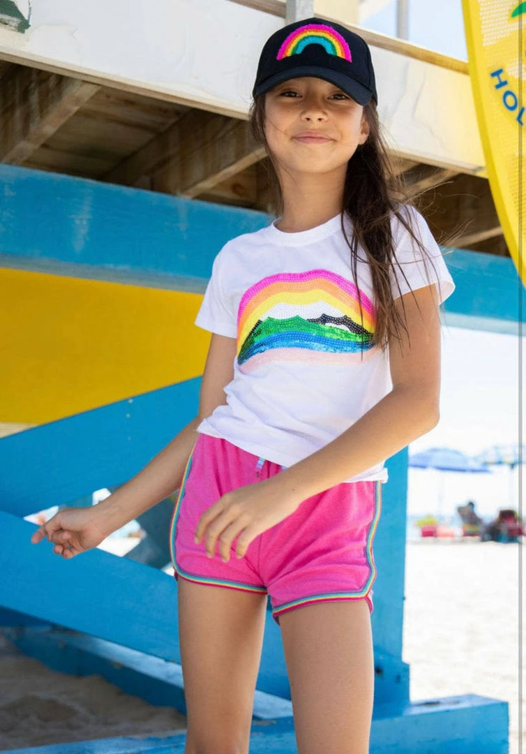 Best deal π Lola + The Boys Rainbow Lips T-shirt New Arrivals π₯ 3 Lola + The Boys Rainbow Lips T-shirt New Arrivals