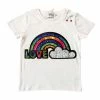 Lola + The Boys Rainbow Love T Shirt