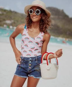 Lola + The Boys Rainbow Picnic Purse