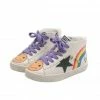 Best reviews of 🔔 Lola + The Boys 👧 Girls Rainbow Smiley Hi Top 👟 Sneaker 👏 1 Lola + The Boys Girls Rainbow Smiley Hi Top Sneaker