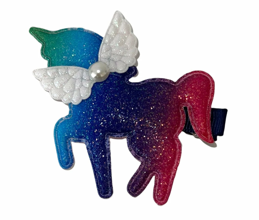 Best Sale ๐ Lola + The Boys ๐ง Girls Rainbow Unicorn Clips ๐ 3 Lola + The Boys Girls Rainbow Unicorn Clips