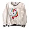 Cheapest ๐ Lola + The Boys New Arrivals Sequin Unicorn Crewneck Sweatshirt ๐ฅฐ 1 Lola + The Boys New Arrivals Sequin Unicorn Crewneck Sweatshirt