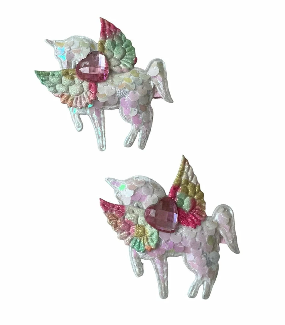Best reviews of 🎁 Lola + The Boys Sequin Unicorn Hair-clip (pack Of 2) 🤩 5 Lola + The Boys Sequin Unicorn Hair-clip (pack Of 2)
