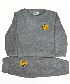 Lola + The Boys Girls Bright Smile Patch Fuzzy Set