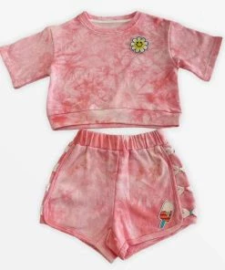 Lola + The Boys Daisy Tie Dye Set