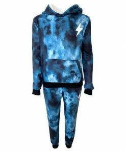 Lola + The Boys Lightning Ombre Jogger Set