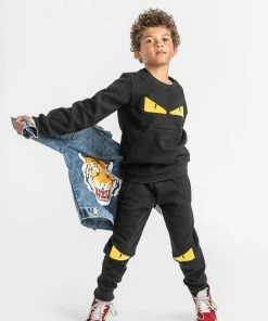 Best Pirce ๐ฅฐ Lola + The Boys Monster Jogger Set ๐ฅ 11 Lola + The Boys Monster Jogger Set