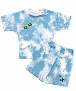 Lola + The Boys Sky Dye Short Set