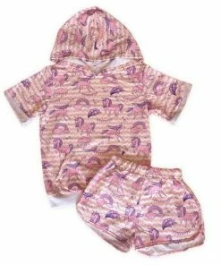 Lola + The Boys Unicorns And Rainbows Set Girls