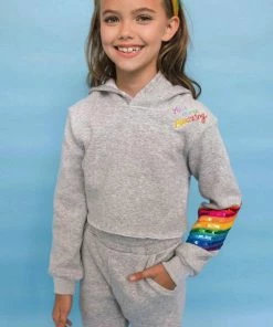 Lola + The Boys New Arrivals You Are Amazing Sequin Jogger Set