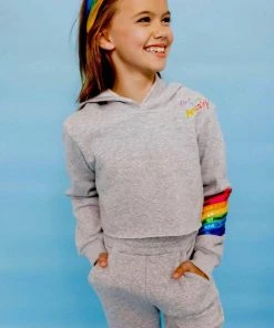 Lola + The Boys New Arrivals You Are Amazing Sequin Jogger Set