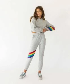 Lola + The Boys New Arrivals You Are Amazing Sequin Jogger Set