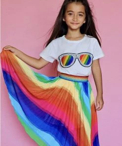 Lola + The Boys Rainbow Sunnies Tee