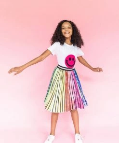 Lola + The Boys New Arrivals Happy Emoji T-Shirt