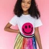 Lola + The Boys New Arrivals Happy Emoji T-Shirt