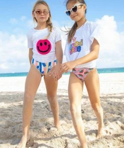 Lola + The Boys New Arrivals Happy Emoji T-Shirt