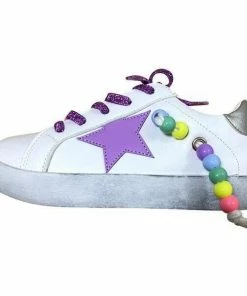 Lola + The Boys Star Girl Rainbow Beaded Sneaker New Arrivals