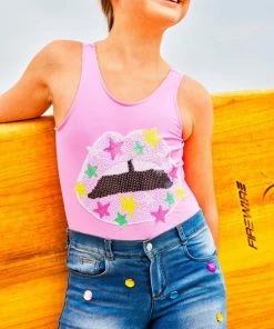 Lola + The Boys Rainbow Gem Jean Shorts Girls