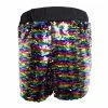 Lola & The Boys Rainbow Sequin Flip Shorts Girls