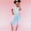 Lola + The Boys Cotton Candy Ombre Tutu Girls