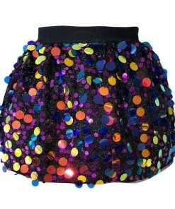Lola + The Boys Midnight Pailette Skirt