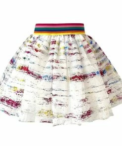 Lola + The Boys Rainbow Metallic Foil Tutu