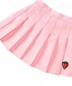 Lola + The Boys New Arrivals Strawberry Tennis Skirt