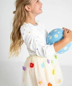 Lola & The Boys Rainbow Daisy Puff Tutu New Arrivals