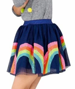 Cheap ๐ Lola & The Boys ๐ง Girls Rainbow Sequin Tutu โค๏ธ 10 Lola & The Boys Girls Rainbow Sequin Tutu