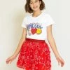 Buy ๐ Lola + The Boys Sparkling Star Red Tutu ๐ง Girls โญ 1 Lola + The Boys Sparkling Star Red Tutu Girls