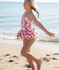 Lola + The Boys Strawberry Shortcake Tulle Swimsuit New Arrivals
