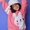 Lola & The Boys Blushing Bunny Sweatshirt