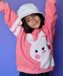 Lola & The Boys Blushing Bunny Sweatshirt