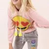 Discount 💯 Lola + The Boys New Arrivals Ultimate Emoji Gem Hoodie 🤩 1 Lola + The Boys New Arrivals Ultimate Emoji Gem Hoodie