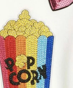 Lola + The Boys Girls I Love Popcorn Sweatshirt