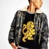 Lola + The Boys Lions Crest Navy Crewneck