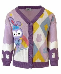 Lola And The Boys New Arrivals Retro Bunny Cardigan