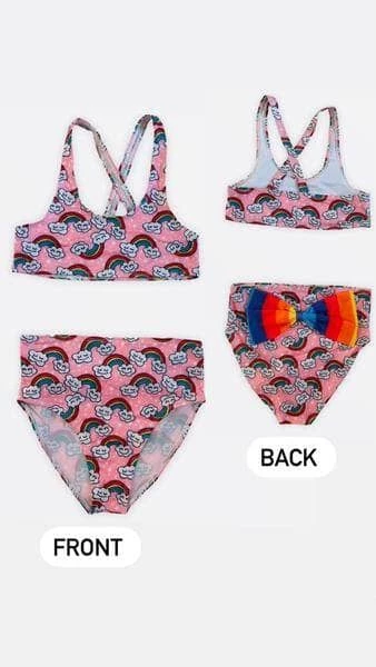 Best Sale ๐ฅฐ Lola + The Boys ๐ง Girls Double Rainbow 2 Piece ๐ฉฑ Swimsuit ๐ 9 Lola + The Boys Girls Double Rainbow 2 Piece Swimsuit