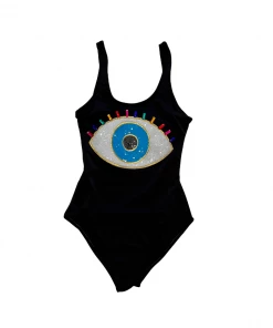 Lola + The Boys Evil Eye Gem Swim