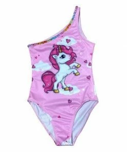 Lola + The Boys Unicorn Hearts One Shoulder