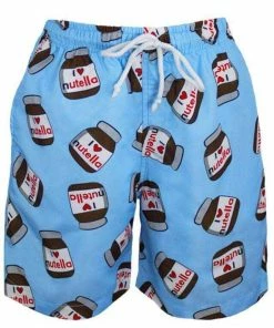 Lola & The Boys Boys Nutella Swim Shorts | Boy's Swimsuit