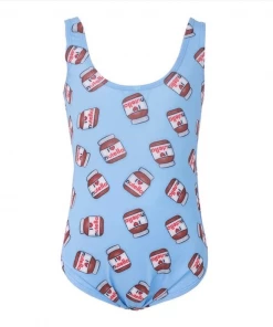 Lola + The Boys Girls Nutella Swimsuit