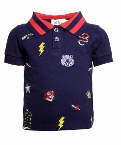 Cheap โ Lola & The Boys Boys Doodle Polo ๐ 7 Lola & The Boys Boys Doodle Polo